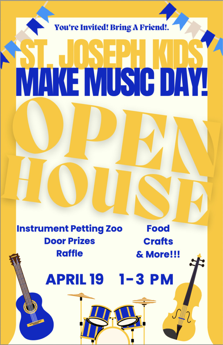 St. Joseph Kids Make Music Day!  2026
